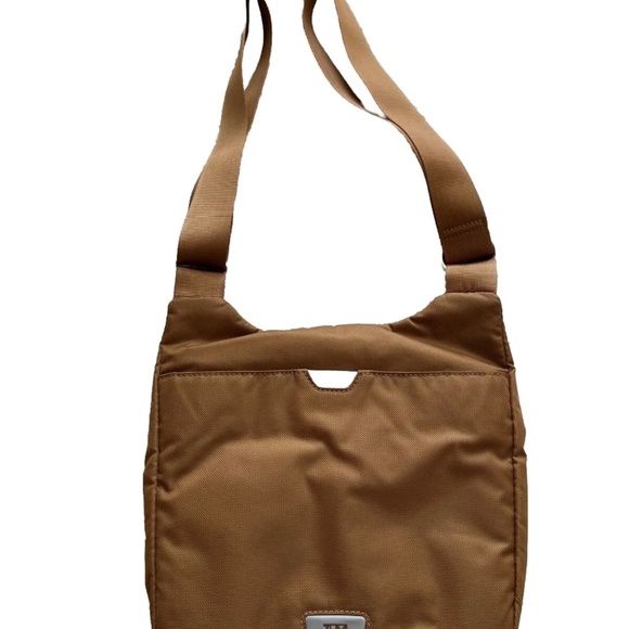 Vintage TUMIT-Tech Lightweight Nylon Flap Magnetic Closure Crossbody Shoulder - Picture 5 of 7